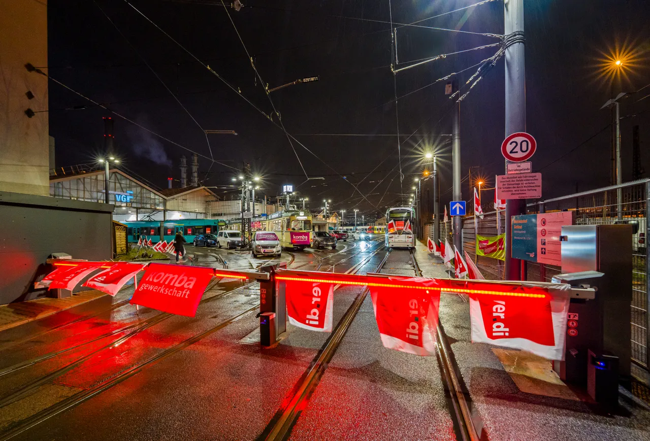 Verdi-Warnstreiks im hessischen Nahverkehr gestartet