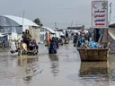 Heavy rains flood displaced Palestinians' camps in Gaza, worsening humanitarian crisis