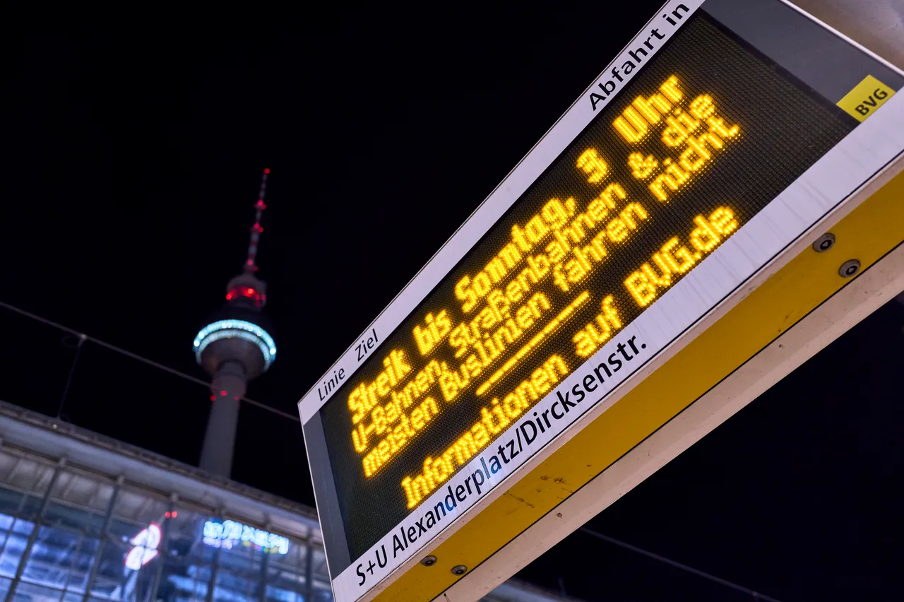 Warnstreiks im Nahverkehr haben begonnen