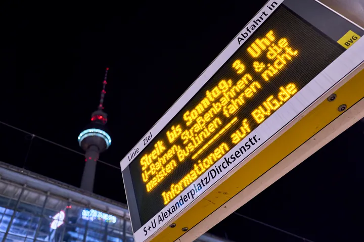 Warnstreiks im Nahverkehr haben begonnen