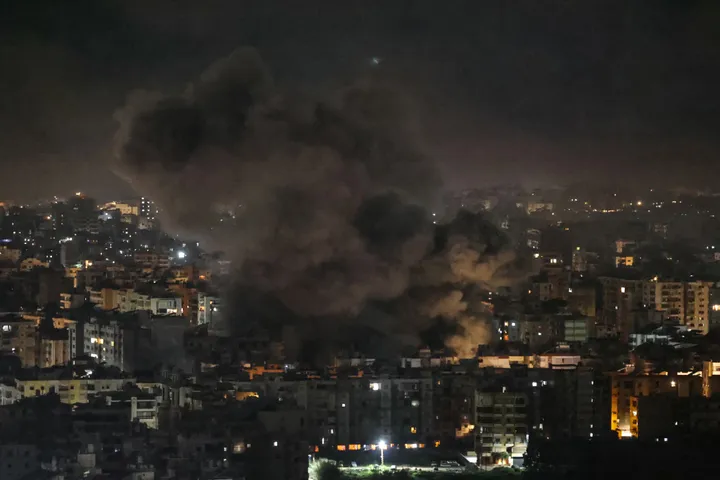 Israel launches fresh air strikes on Beirut's southern suburbs, orders evacuations
