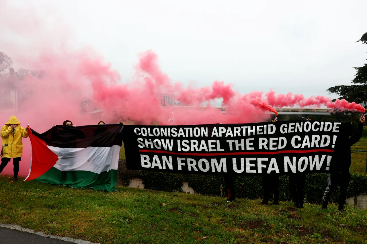 Palestine urges FIFA to kick Israel out over blatant racism
