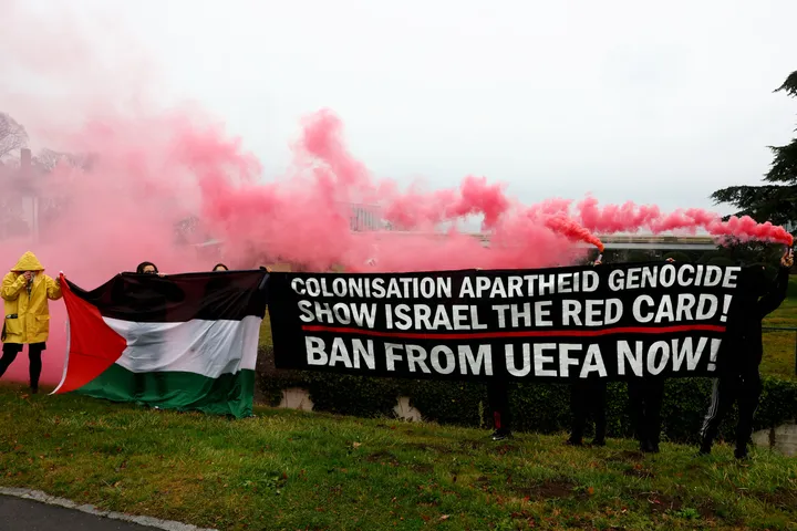 Palestine urges FIFA to kick Israel out over blatant racism