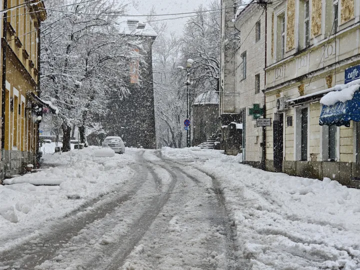 Snježni val pogodio sjeverozapadni dio Bosne i Hercegovine