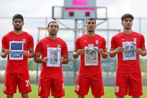 Iran team honours children killed in US-Israeli strikes ahead of friendly in Türkiye