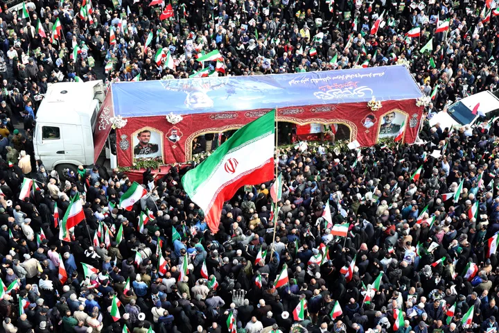 'We will resist until the end': Iranians pledge defiance at naval commander Tangsiri's funeral