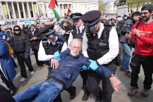Hunderte Festnahmen bei Solidaritätsdemo für Palästina in London