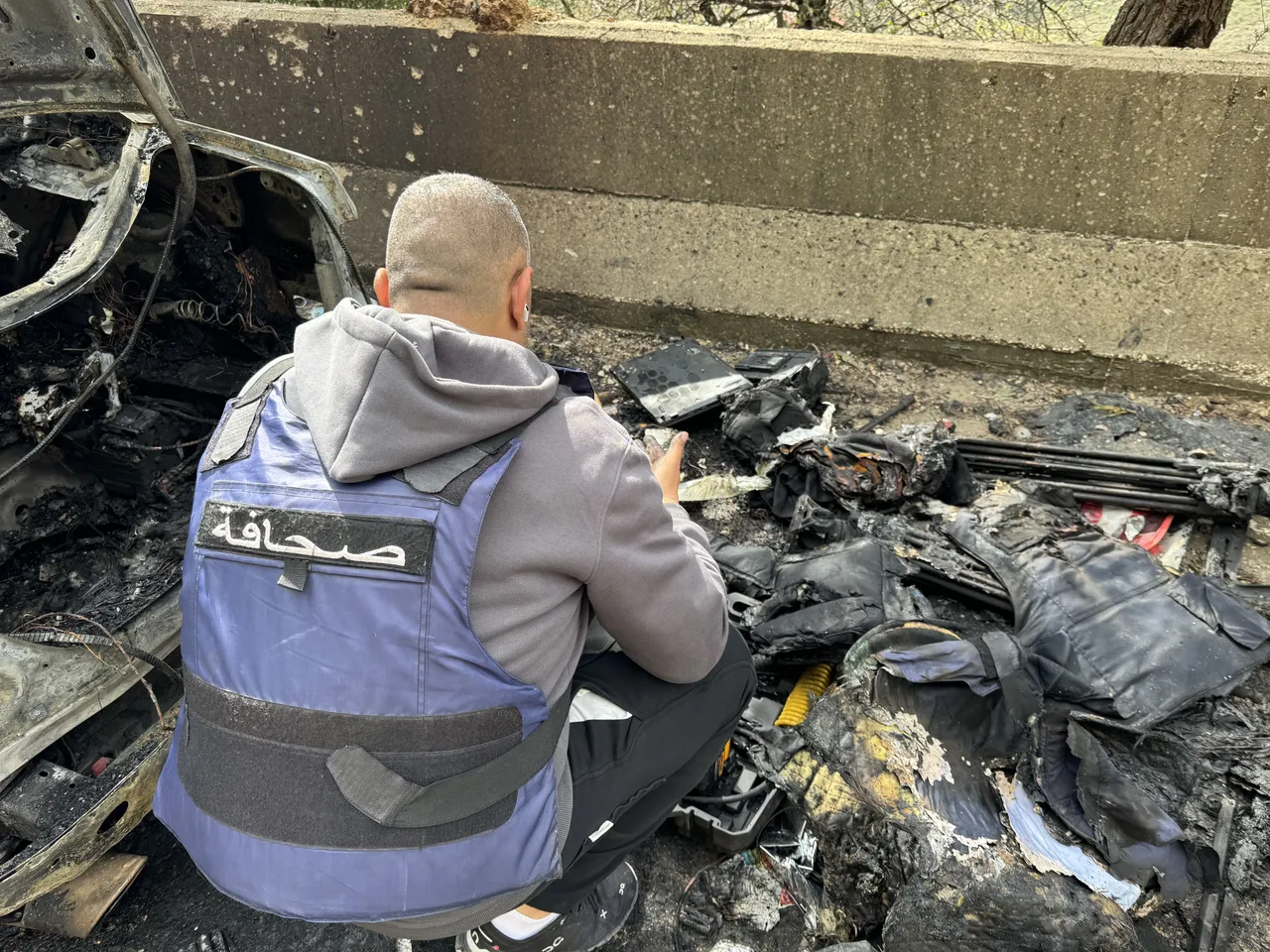 Israeli drone drops grenade on rescuers evacuating wounded journalist in Lebanon