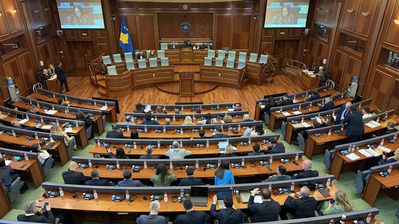 Kuvendi i Kosovës miraton marrëveshjen për anëtarësimin në Bordin e Paqes