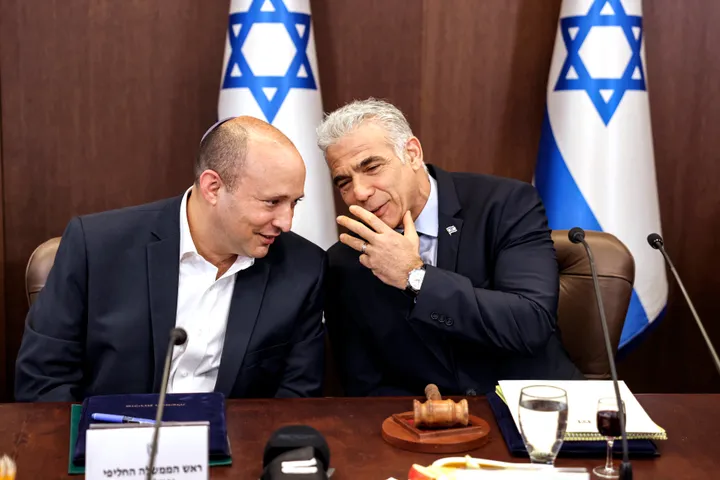 Israeli opposition unites against Netanyahu as Bennett and Lapid launch joint election bid