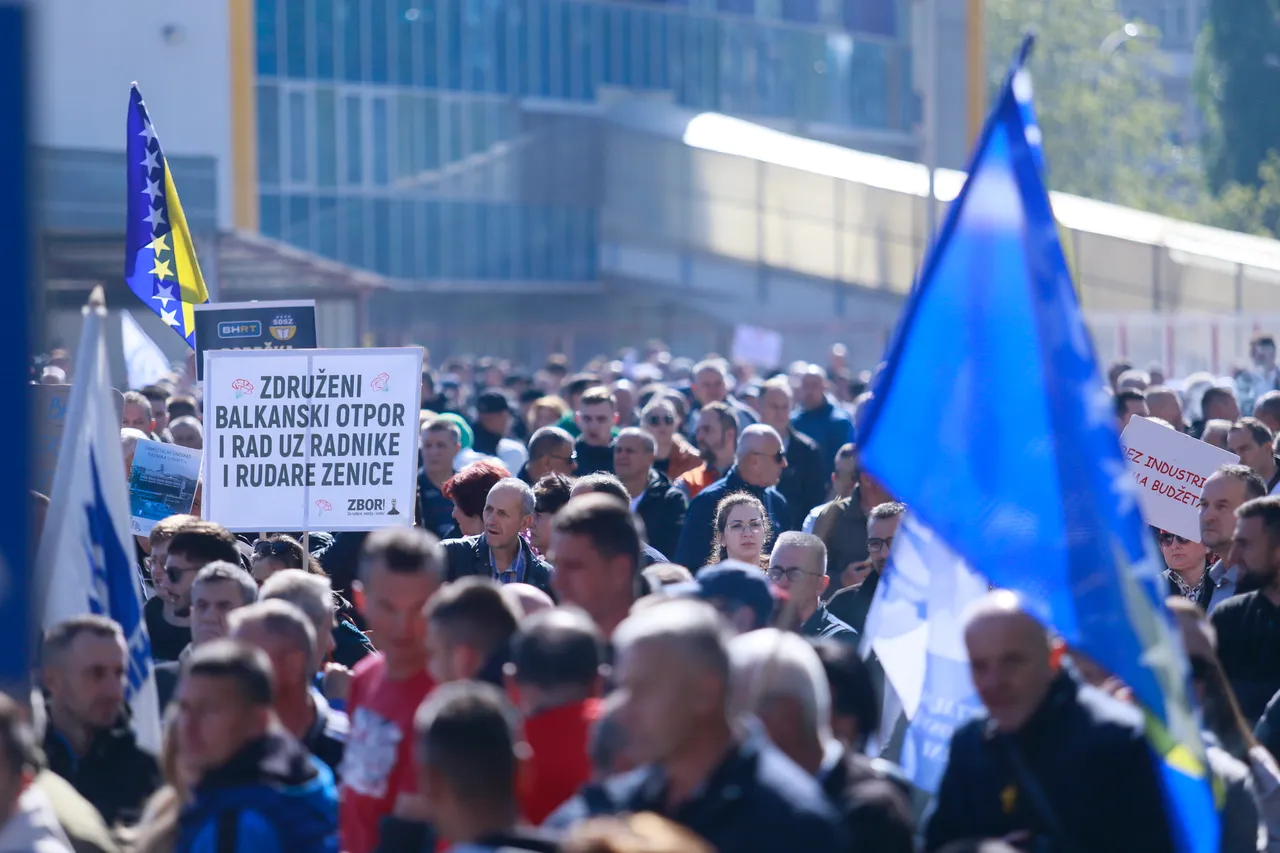 BiH: Hiljade ljudi u Zenici, borba za Željezaru je pitanje opstanka industrije