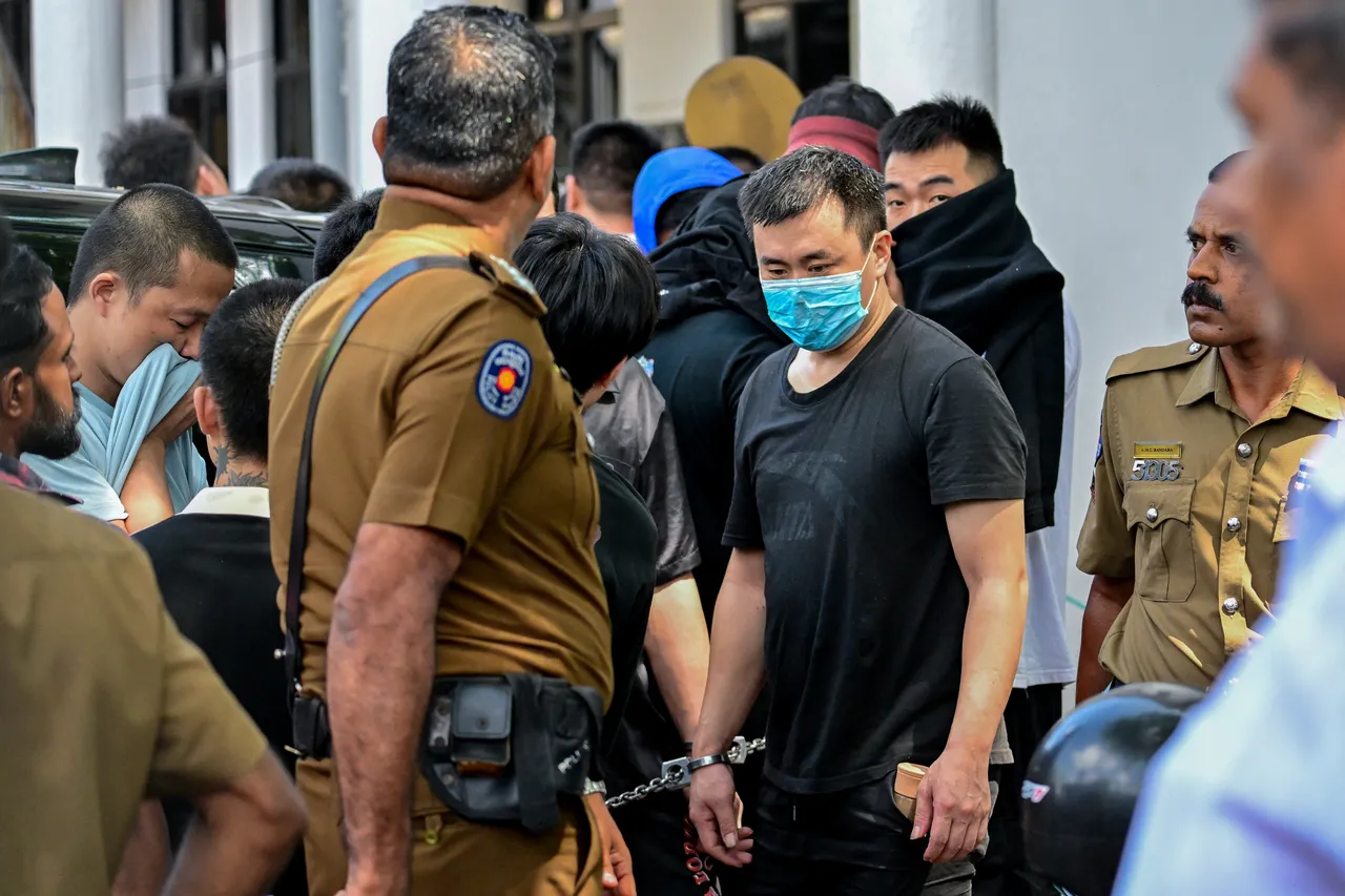Sri Lanka arrests 231 foreigners in latest cyberscam raids