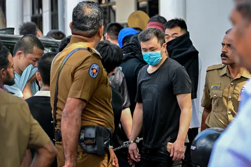 Sri Lanka arrests 231 foreigners in latest cyberscam raids