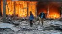 Всю ночь в Киеве гремели взрывы