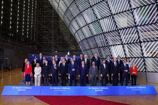 Balkan leaders attend EU summit in Montenegro as enlargement gains urgency