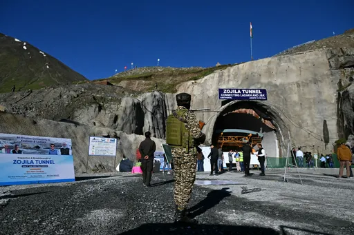 India breaks through strategic Himalayan tunnel to China border zone