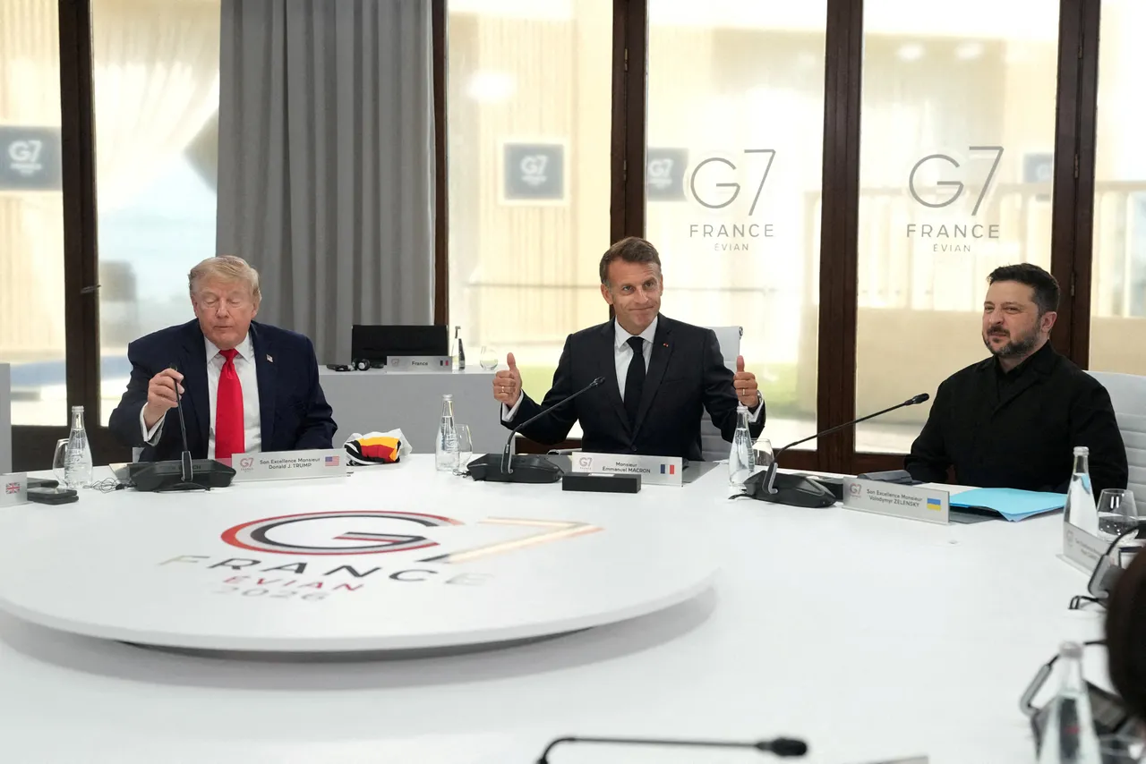 Trump and Zelenskyy hold G7 sidelines meeting in France