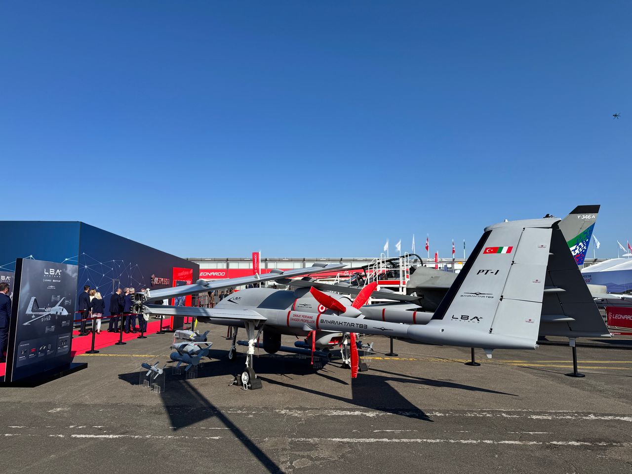 Italy approves Leonardo-Baykar drone joint venture