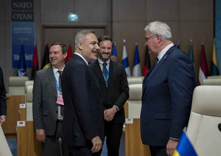 Fidan meets NATO allies, Ukraine, Gulf partners in Ankara