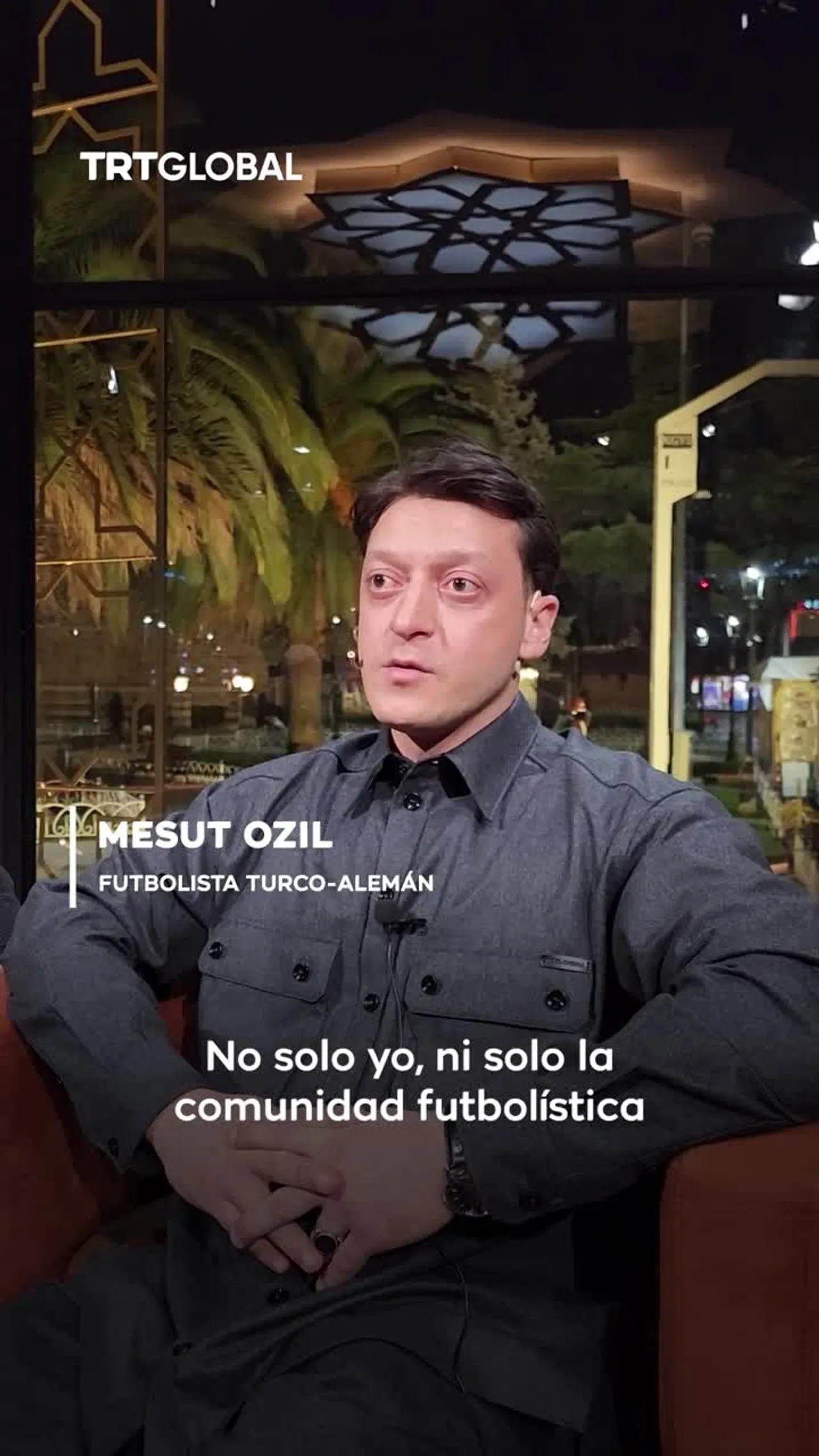 Mesut Ozil sobre Gaza