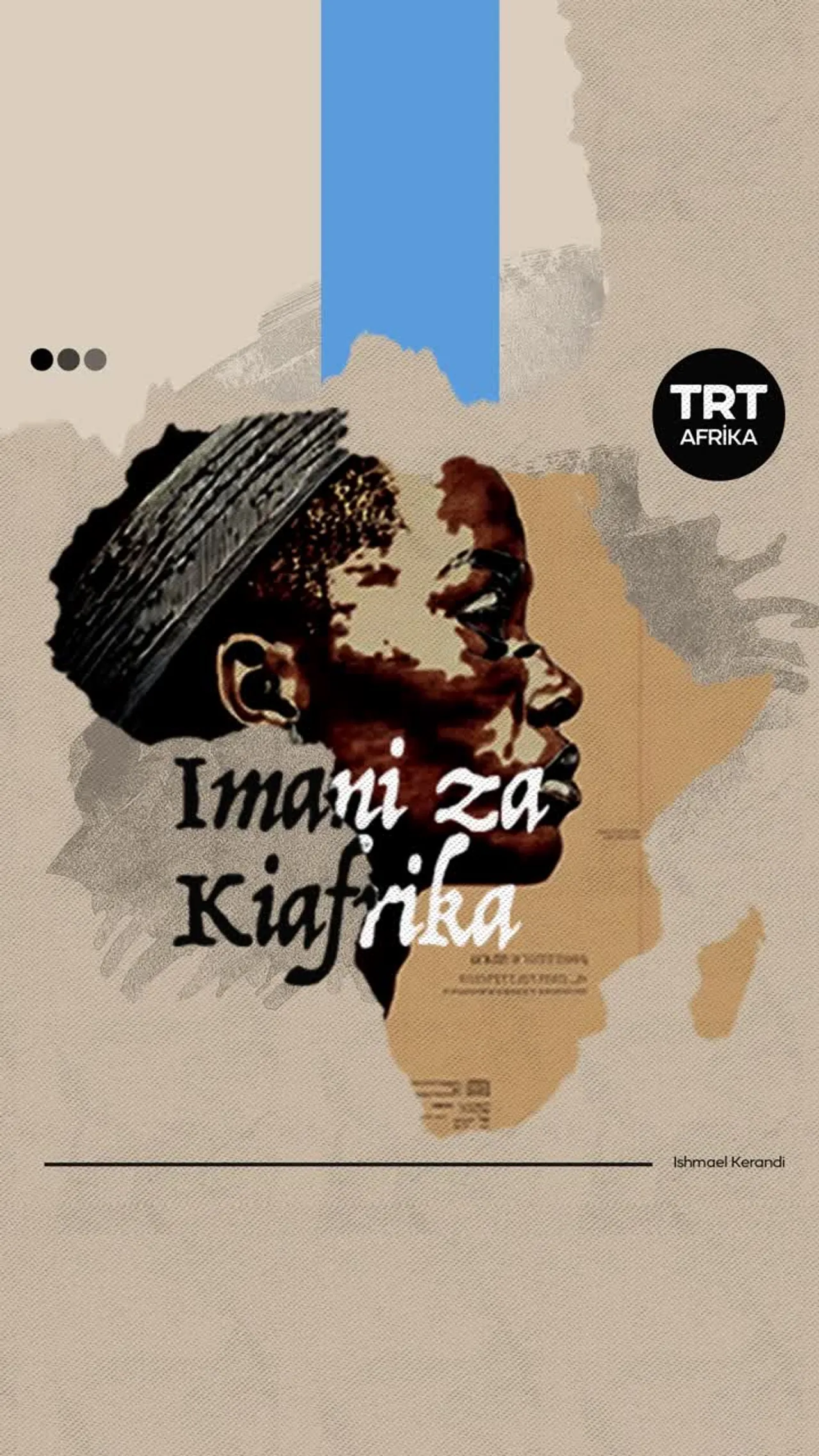 Imani za Kiafrika: mtoto kuinama na kuangalia nyuma kupitia miguuni