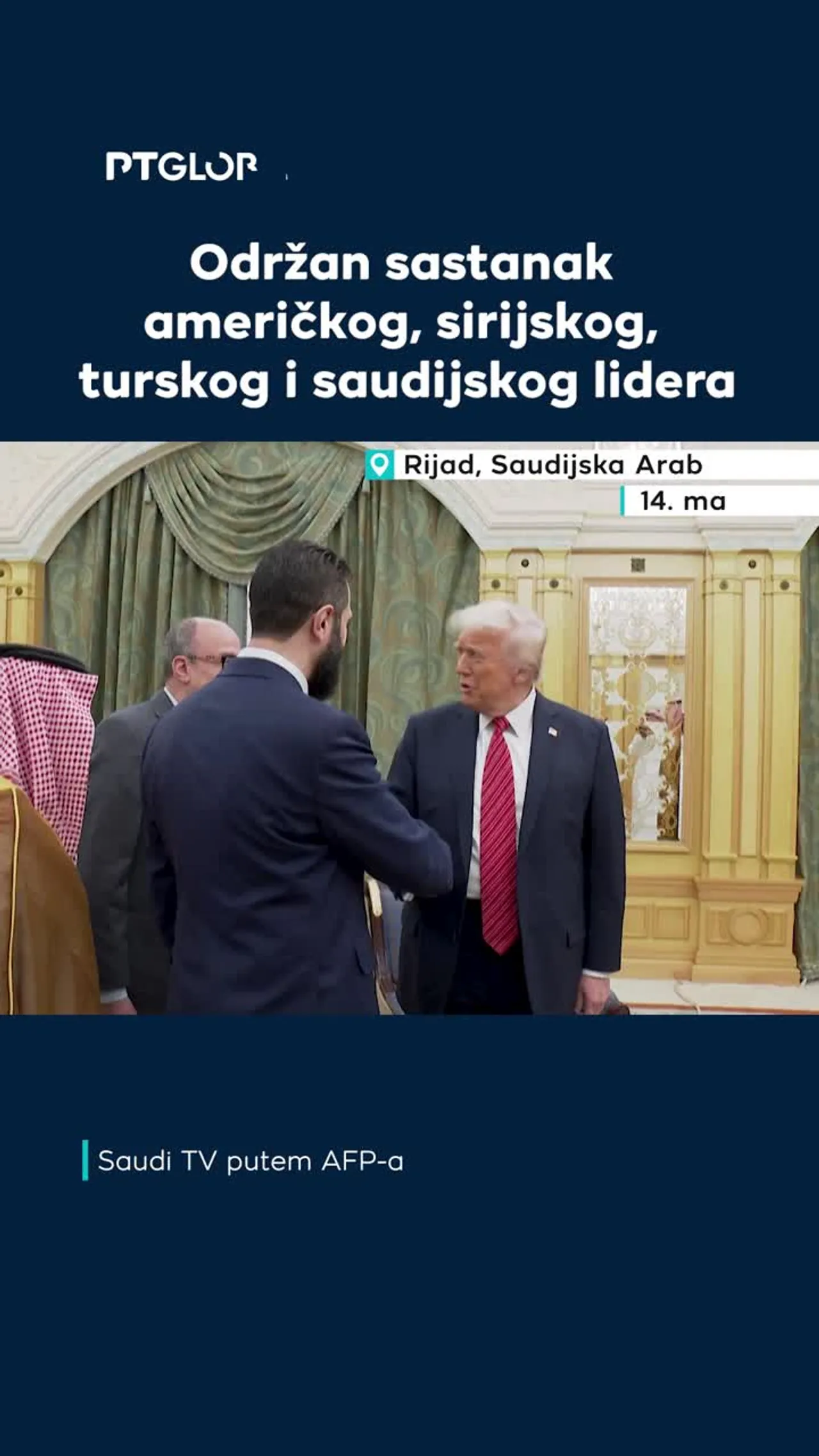 Održan sastanak američkog, sirijskog, turskog i saudijskog lidera