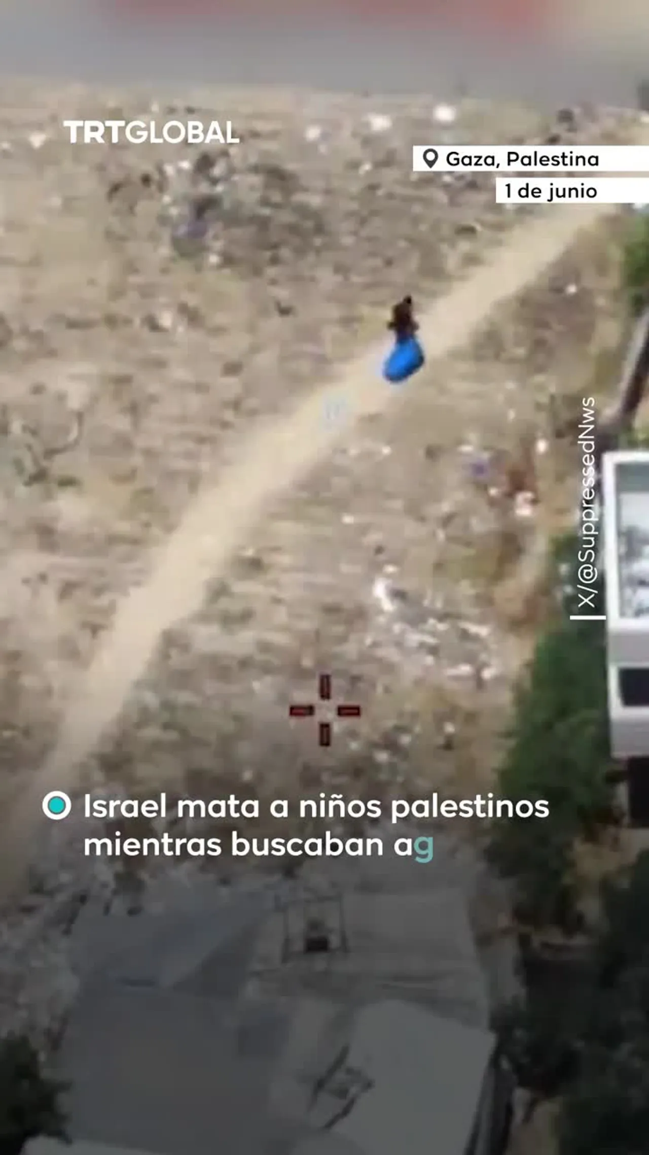 Israel mata a dos niños palestinos mientras buscaban agua
