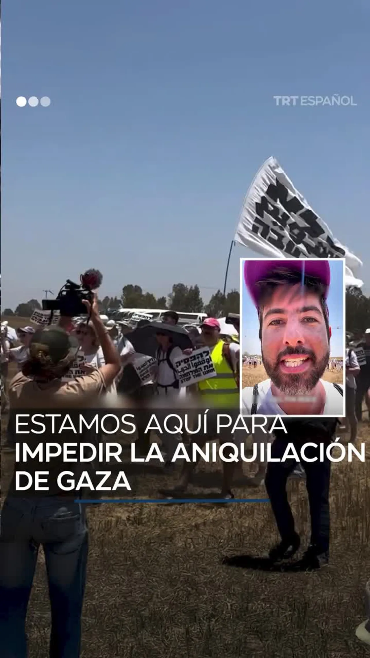 Estamos aquí para impedir la aniquilación de Gaza