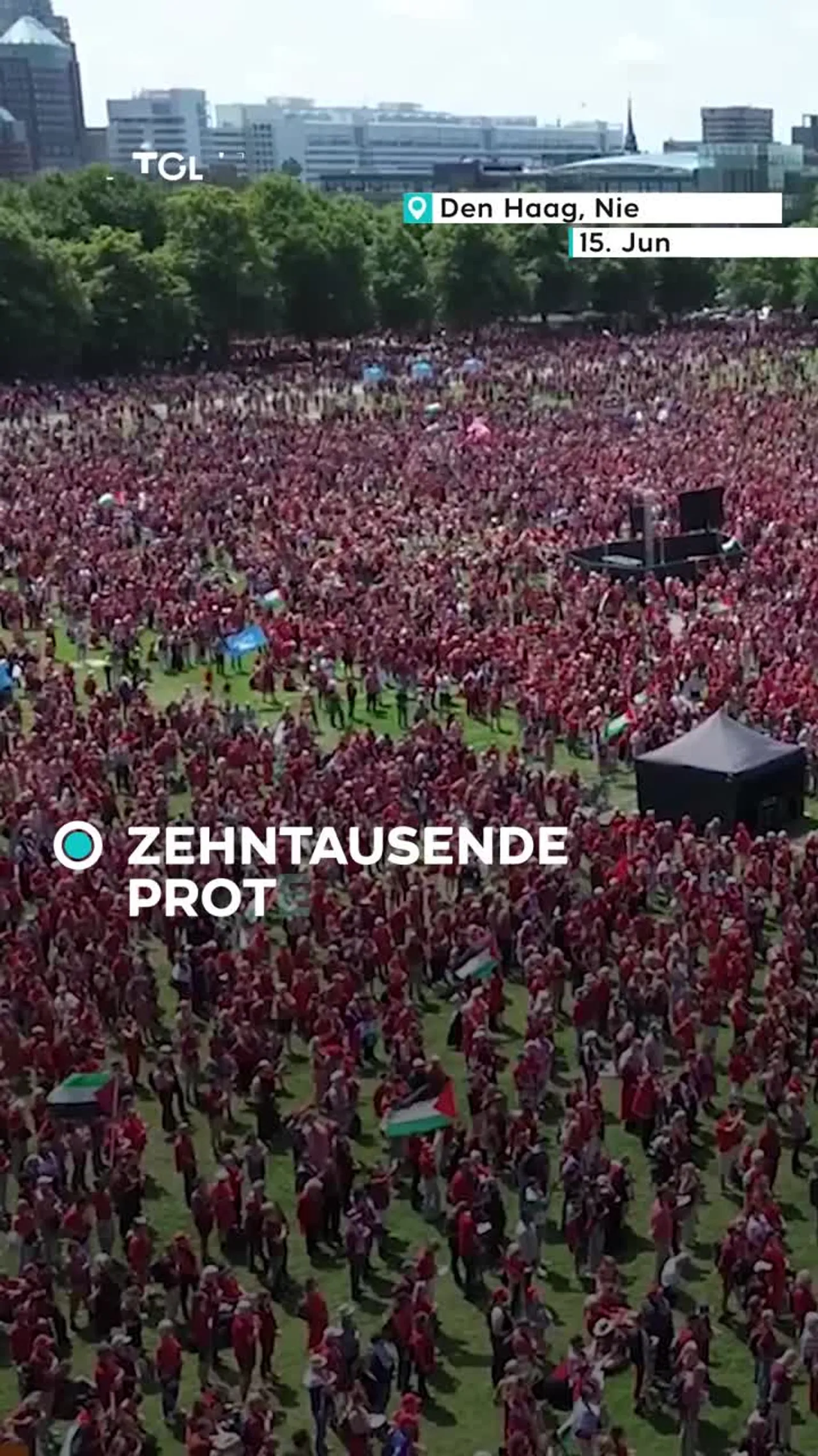 Großdemo für Gaza
in den Niederlanden