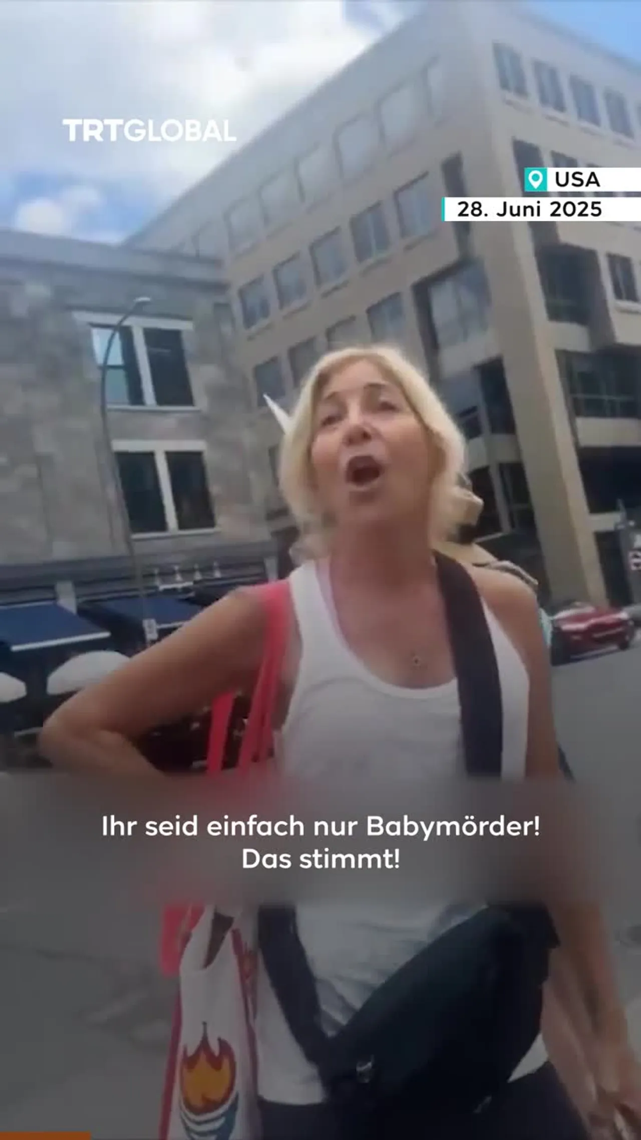 USA: Zionistin
findet Baby-Morde
in Gaza „fantastisch“