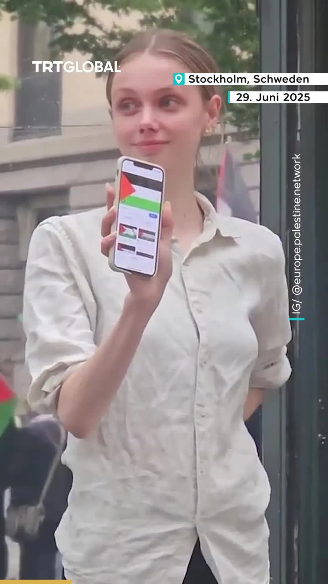 Palästina-Solidarität
in Stockholm