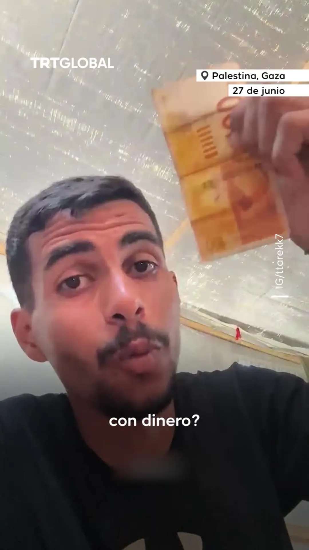 Palestino denuncia la explotación económica en Gaza