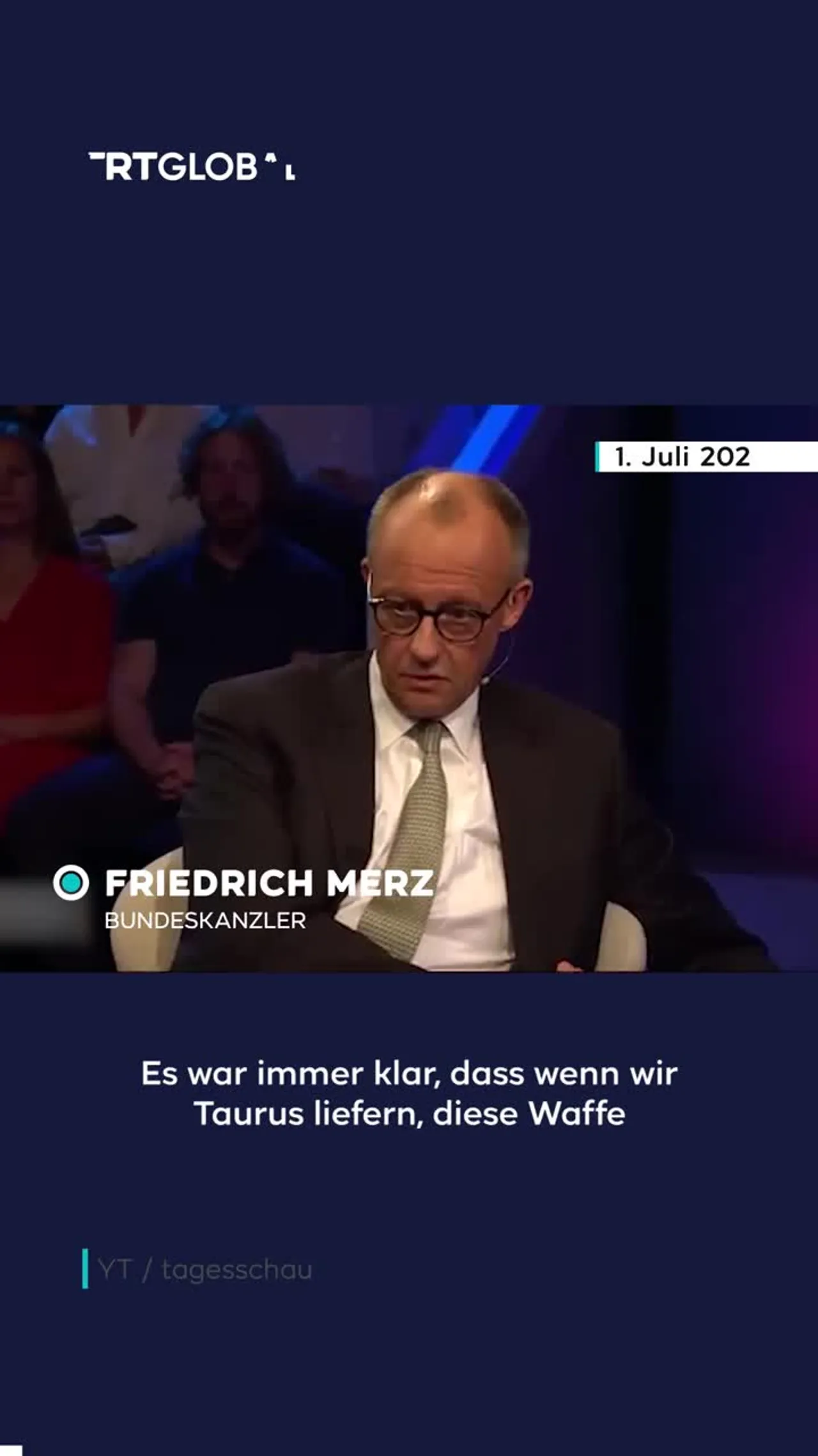 „Deutschland wird
nicht Kriegspartei”