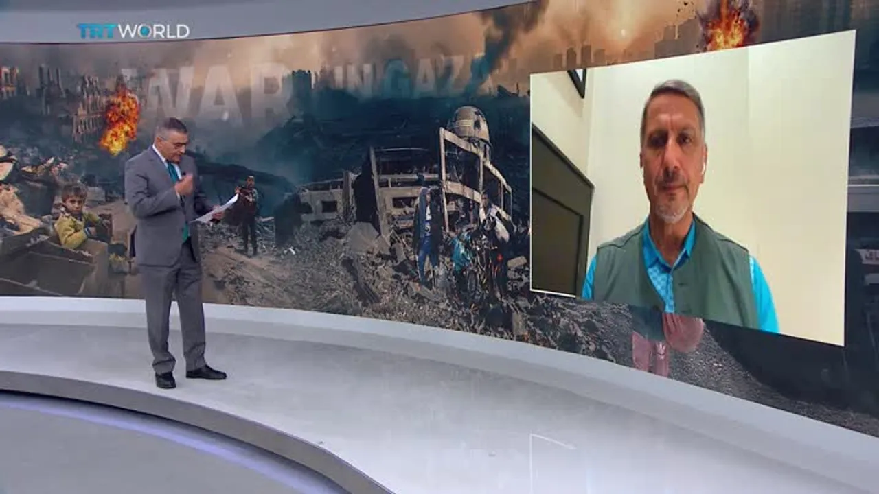 Israeli strikes kill at least 80 people including 38 people trying to get aid