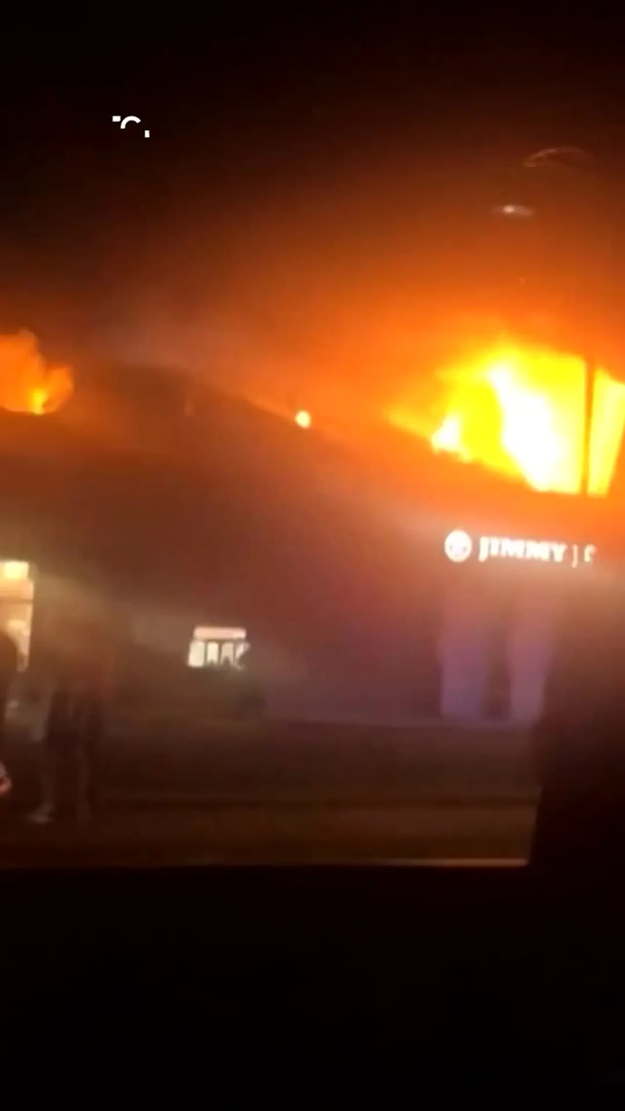 انفجار مهیب یک ساختمان در ایالت یوتا، آمریکا