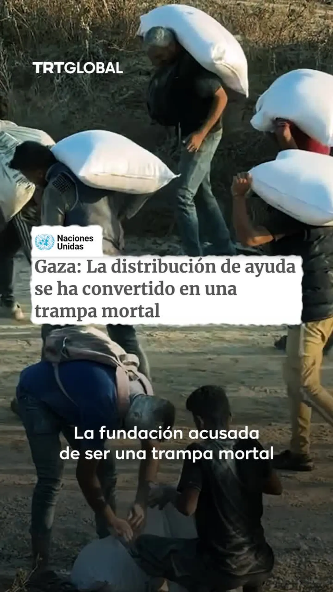 Fundación humanitaria de Gaza: un exespía de la CIA y Fondo de EE.UU.