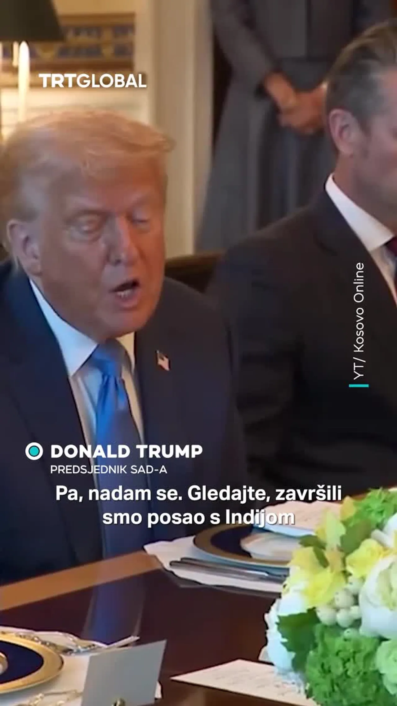 Trump ponovo o sprečavanju sukoba između Srbije i Kosova