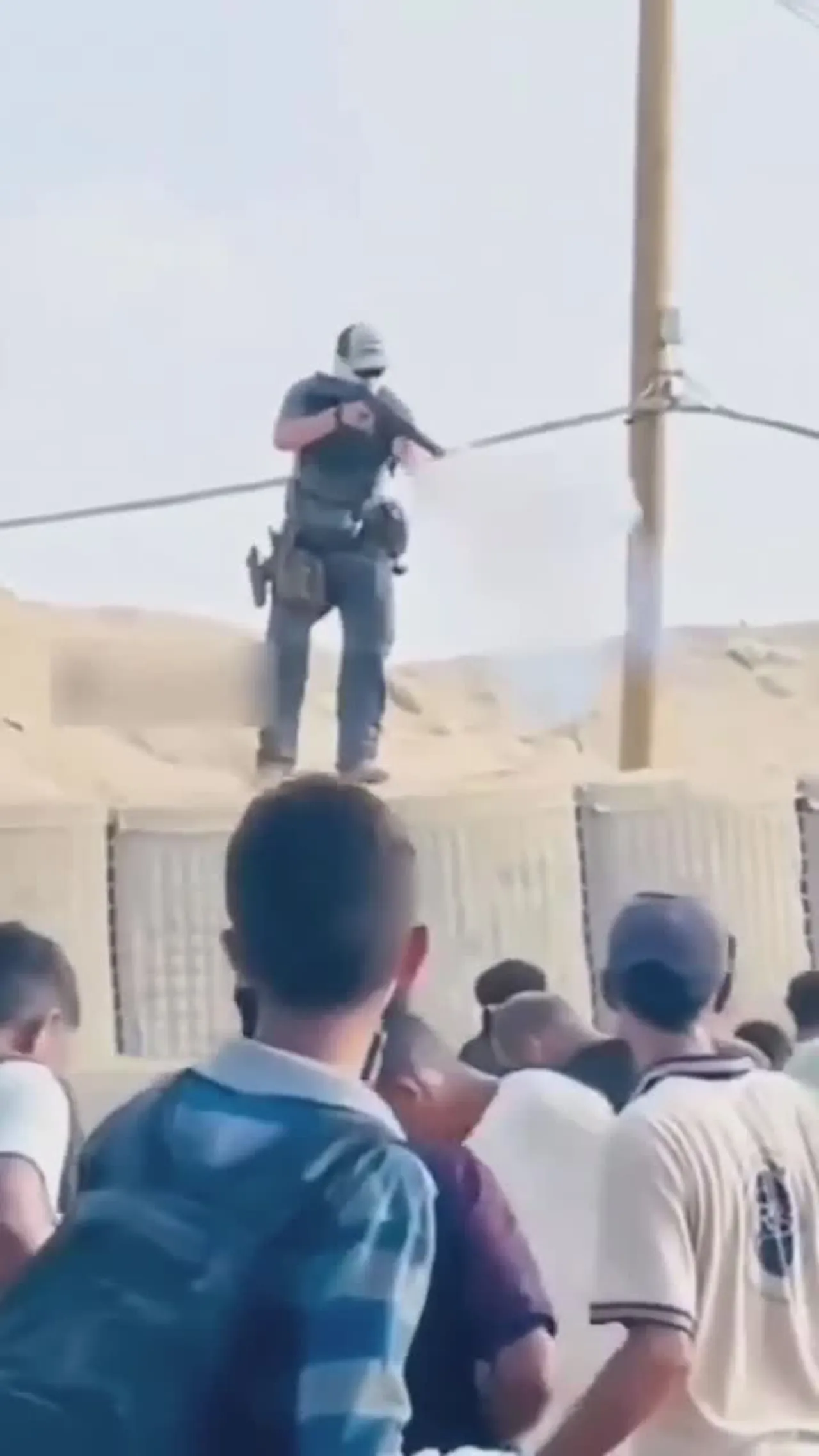 شلیک گاز اشکآور به فلسطینیها در مرکز کمکرسانی غزه