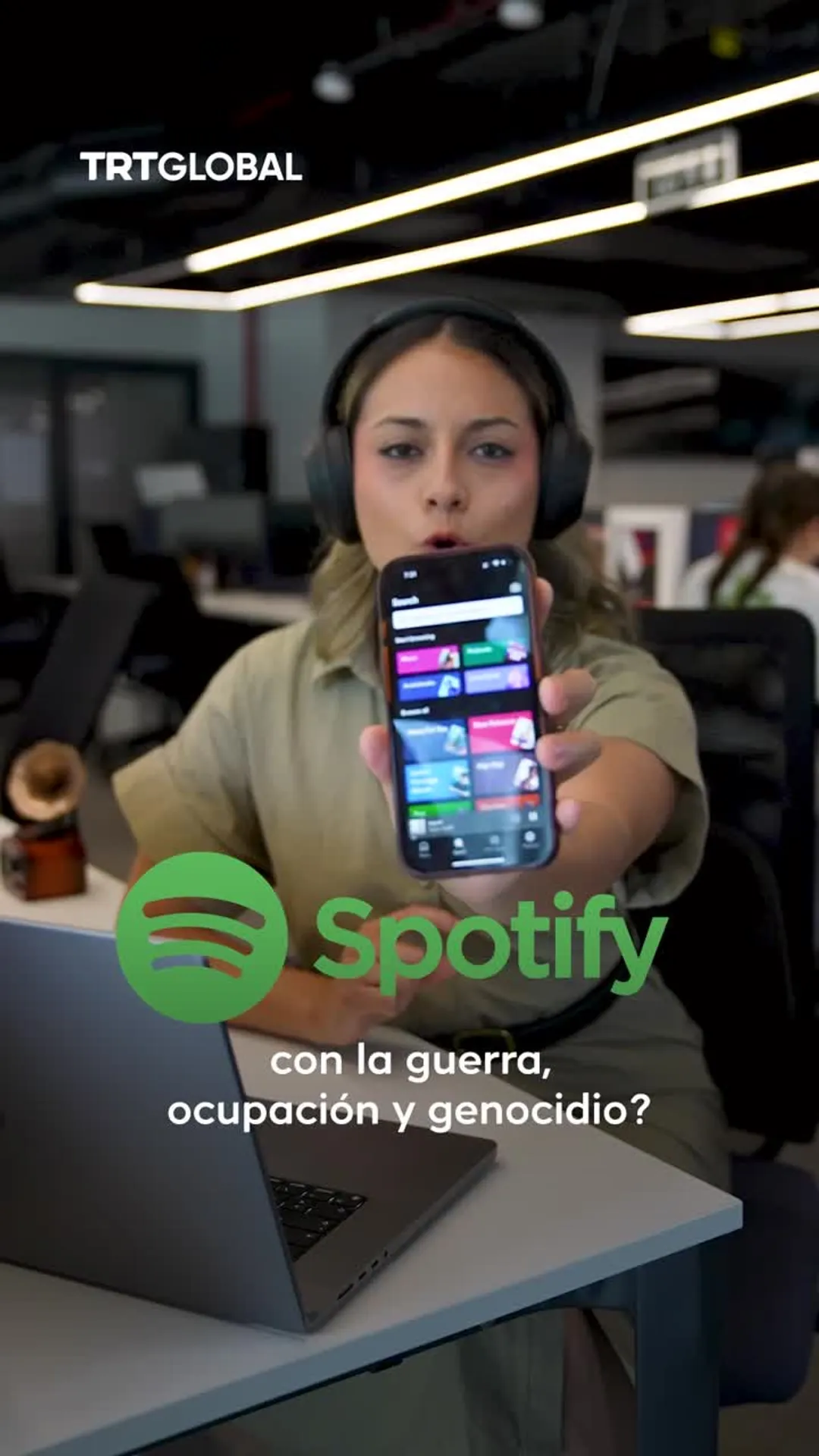 ¿Spotify financia la guerra y el genocidio?