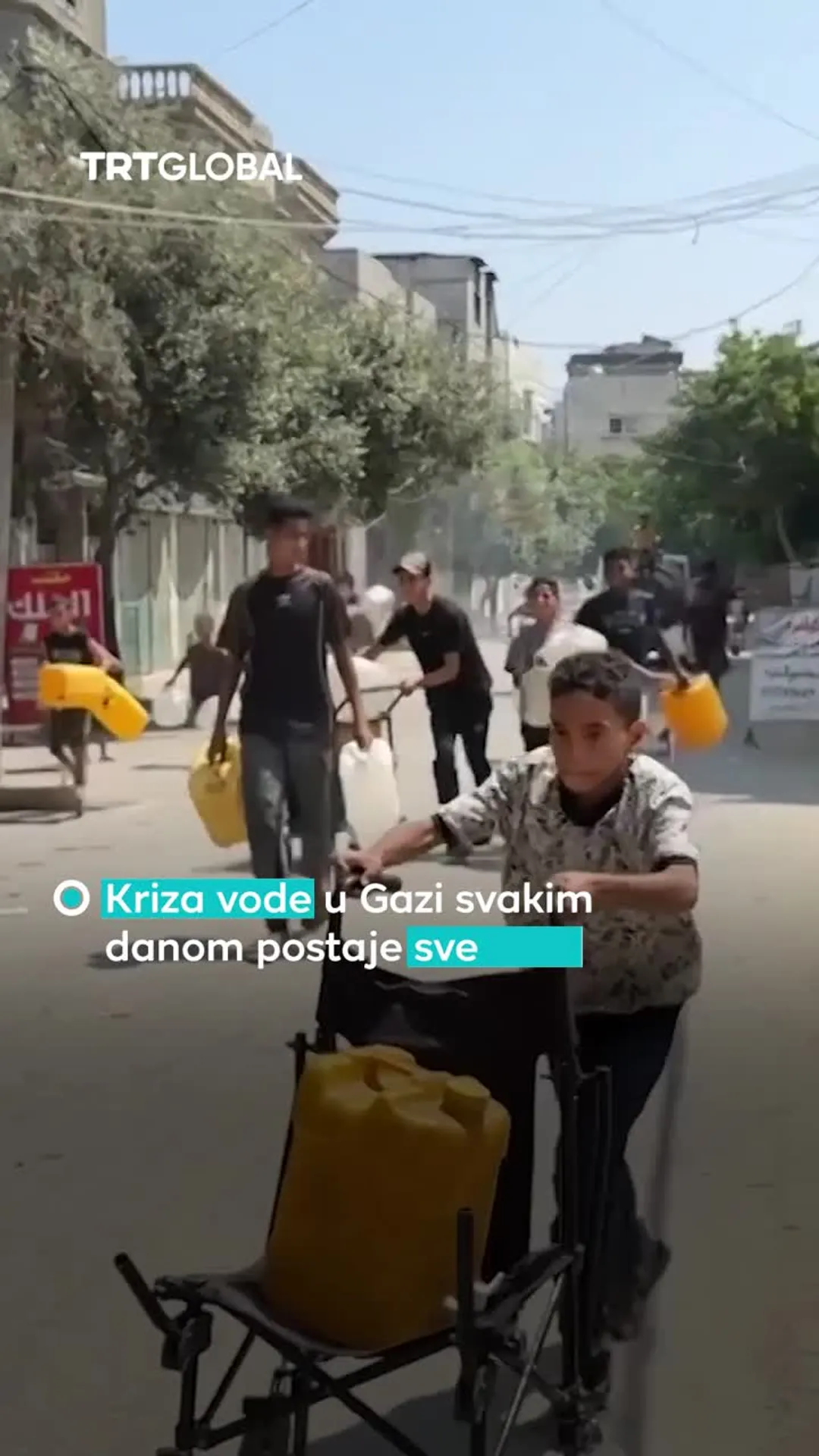 Kriza vode u Gazi postaje sve gora