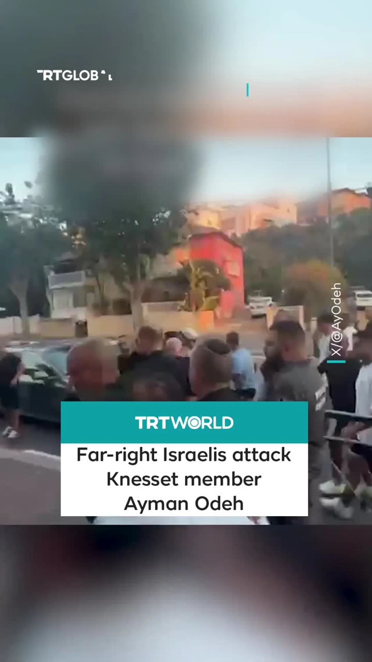 Far-right Israelis attack Knesset member Ayman Odeh