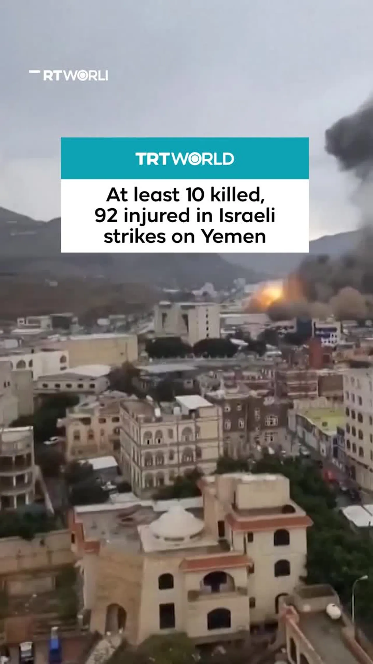 Israeli strikes on Yemen kill and injure over 100 people