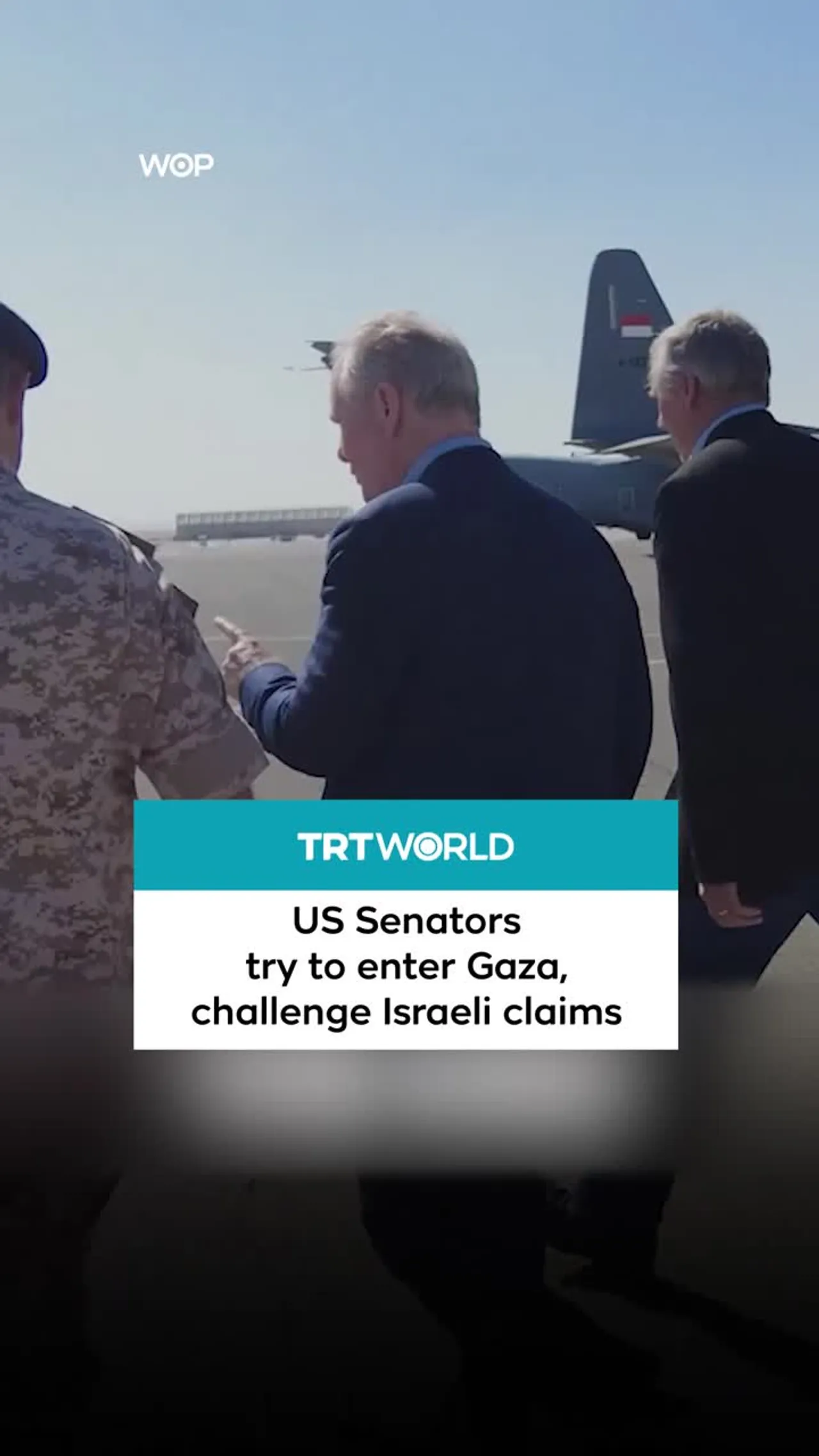 Israel blocks US Senators from entering Gaza