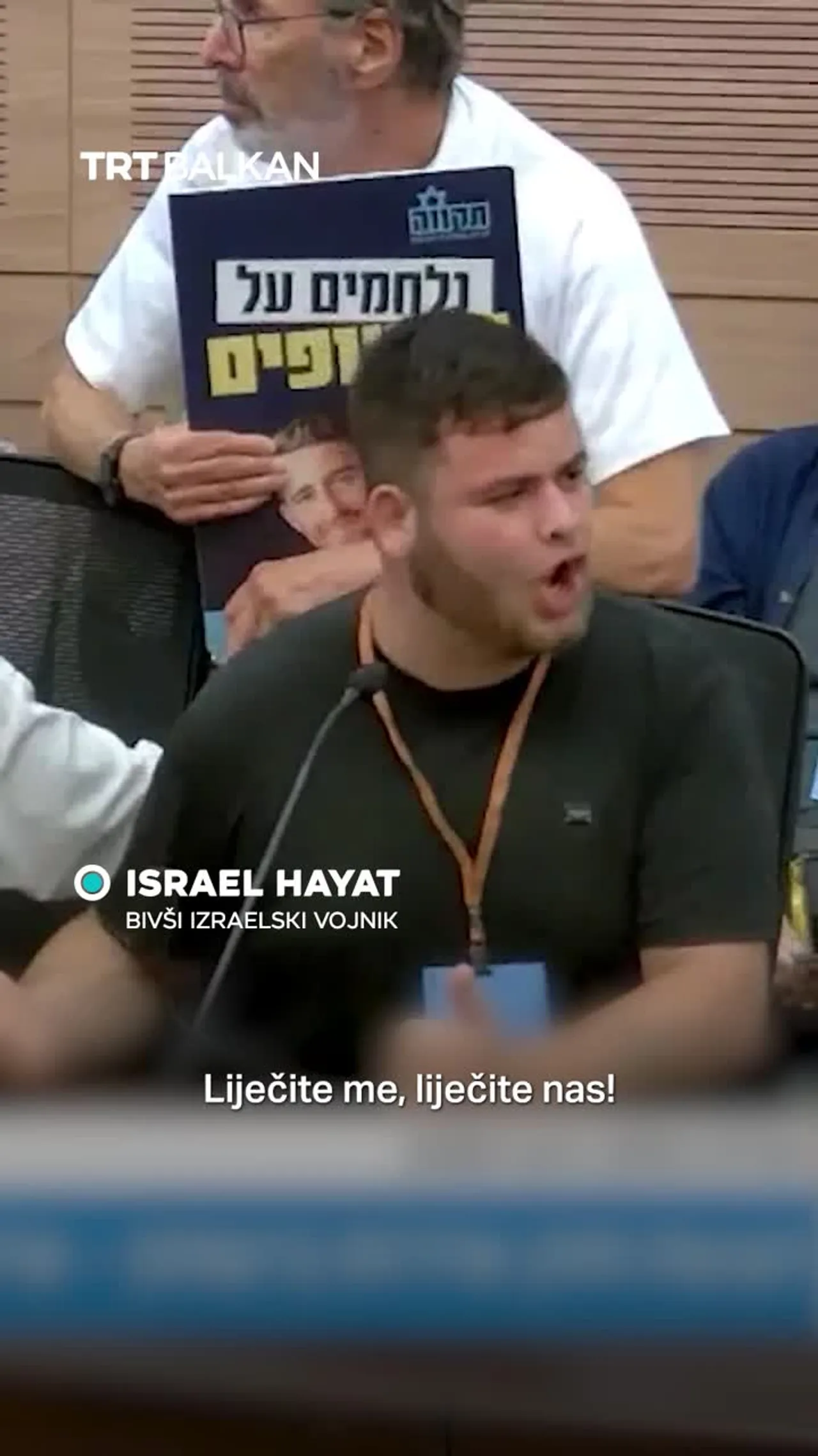 Bivši izraelski vojnik s PTSP-om doživio slom u Knessetu