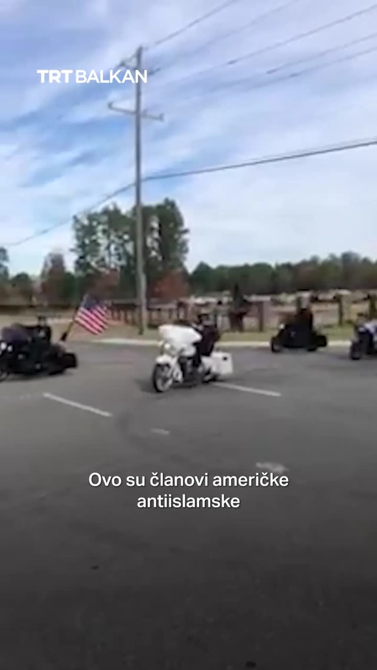 Američka antiislamska bajkerska grupa u Gazi