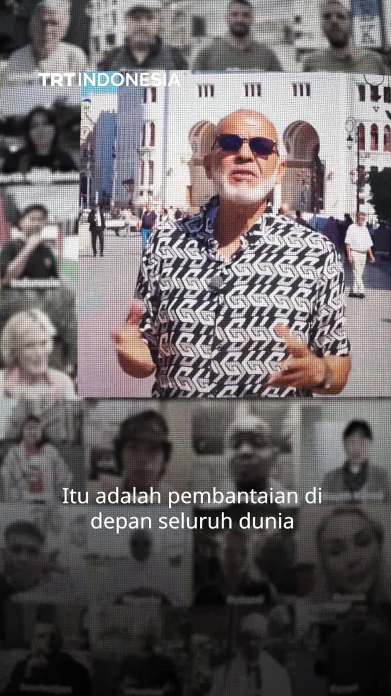 Seluruh Dunia Bersatu: “Kami Bersamamu”