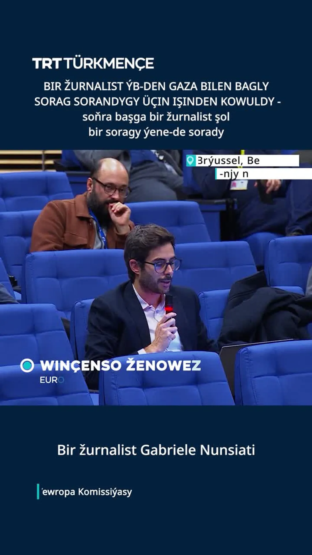 GAZA BABATYNDA ÝB-NE SORAG SORAMAGA DOWAM EDEN ŽURNALIST