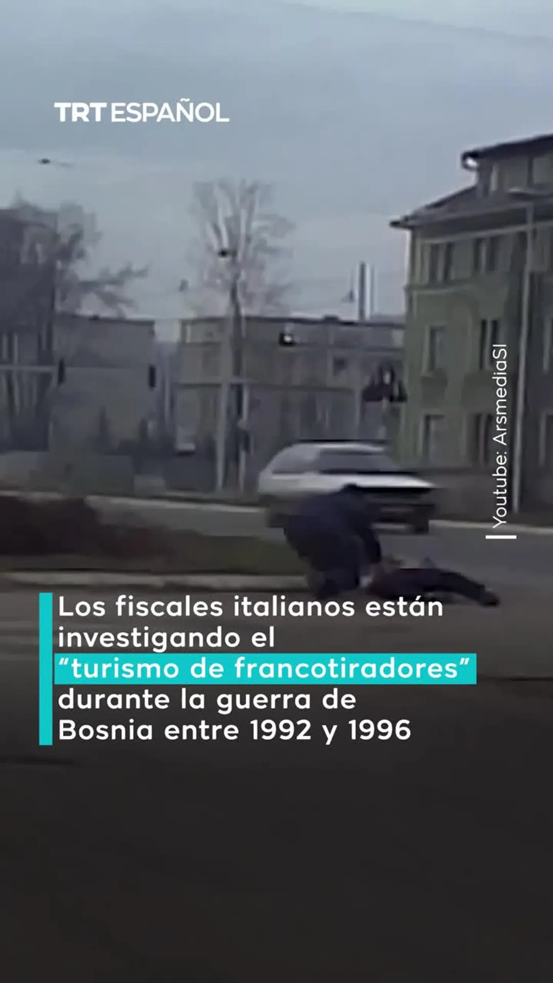 Italia investiga "el turismo de guerra" en Bosnia