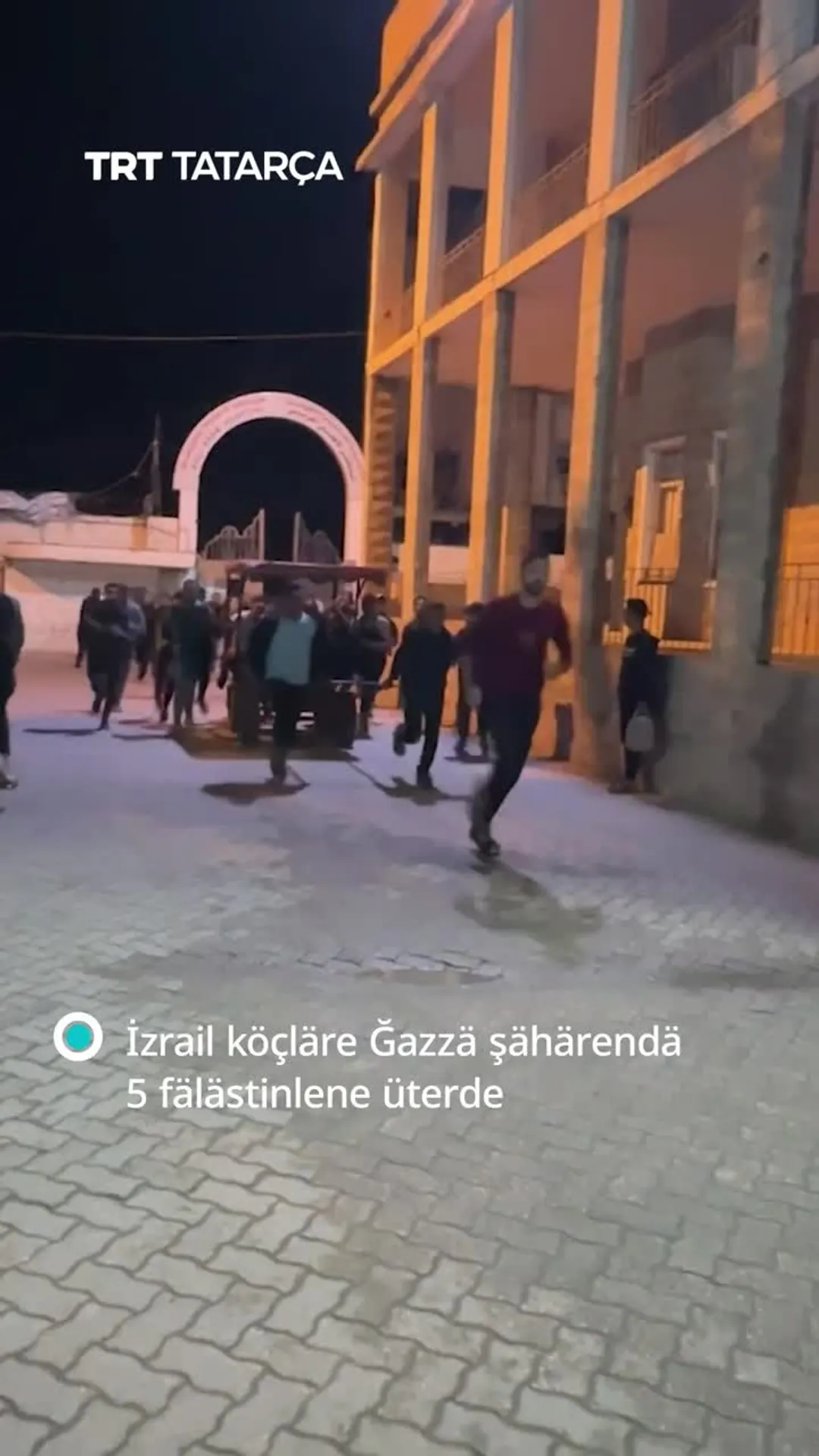 İzrail köçläre 5 fälästinlene üterde