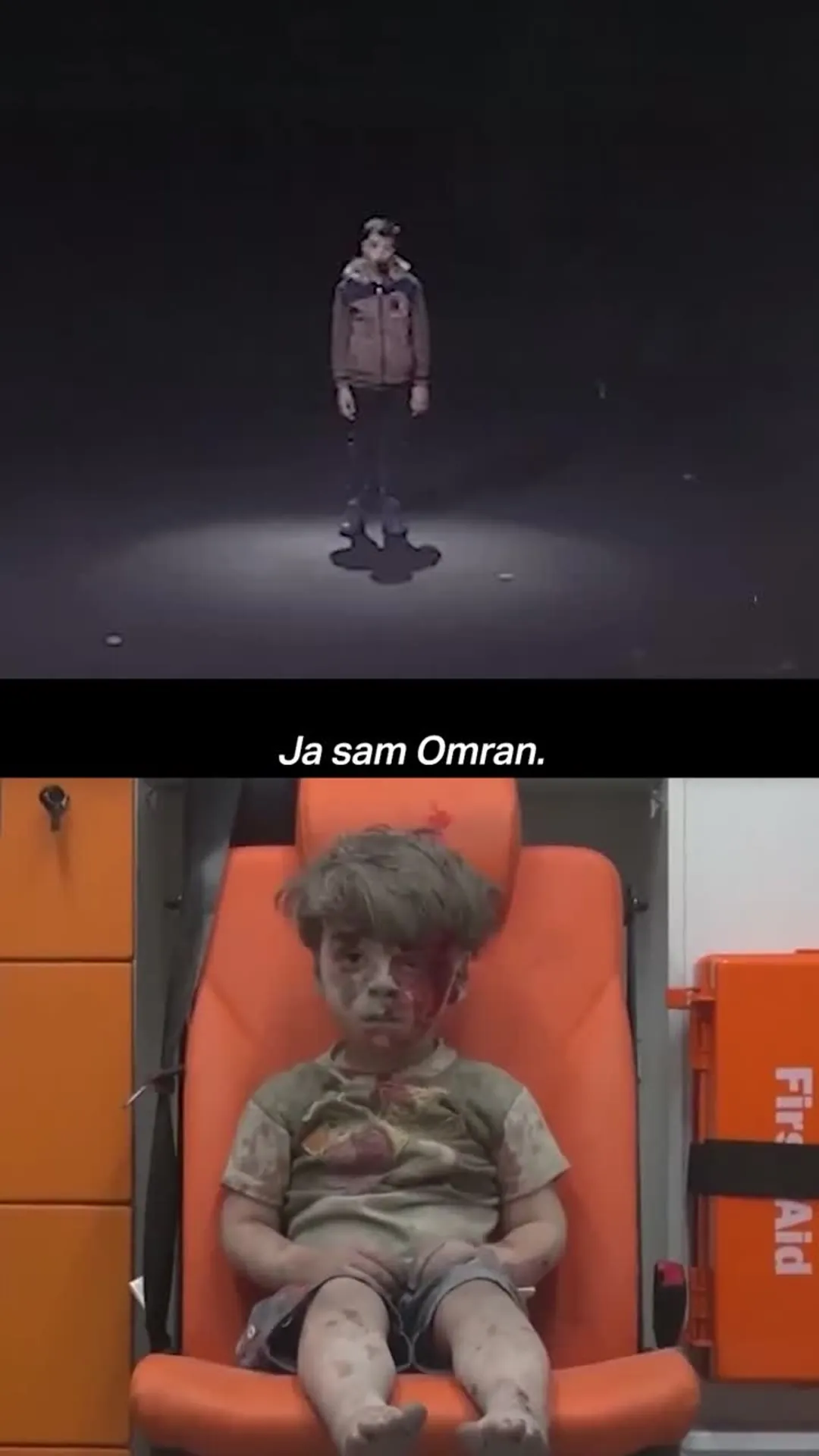 Omran Daqneesh: 2025. naspram 2016.